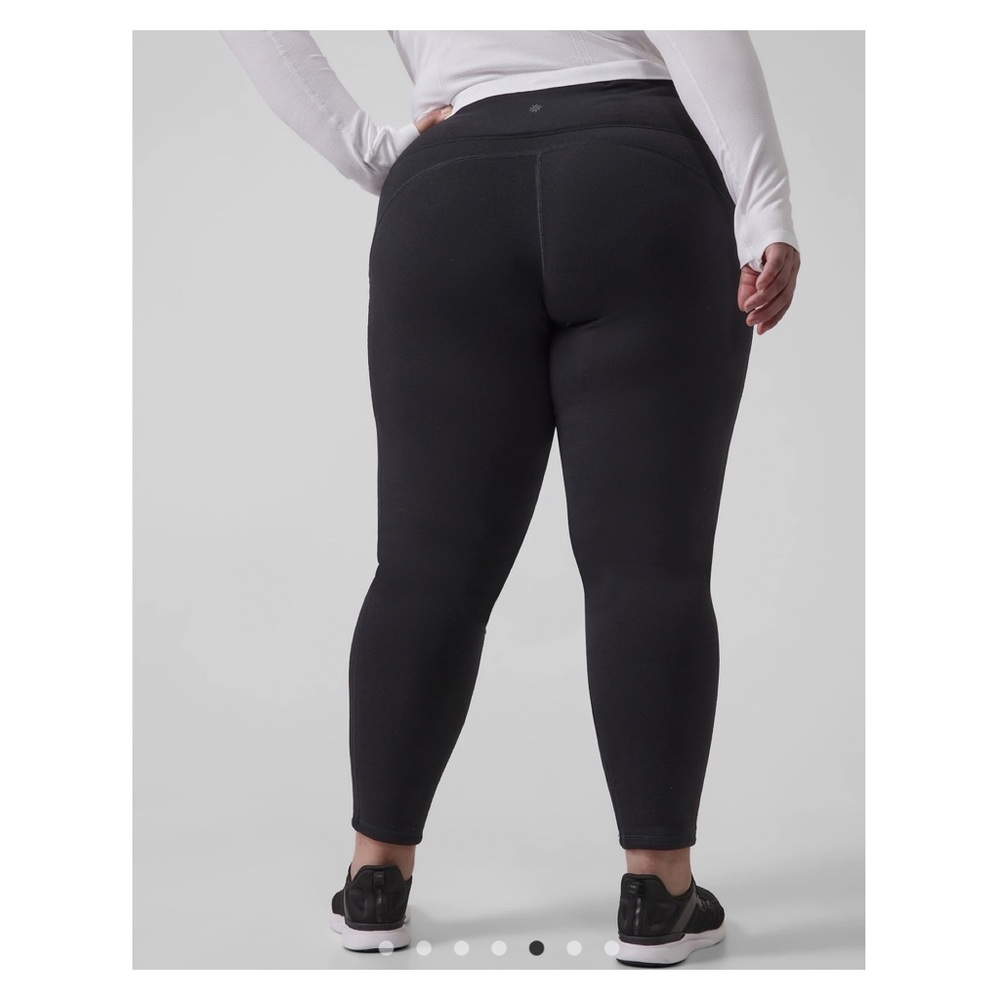 NWT Athleta Altitude Tight in Polartec Power Stretch 2X - Picture 2 of 9